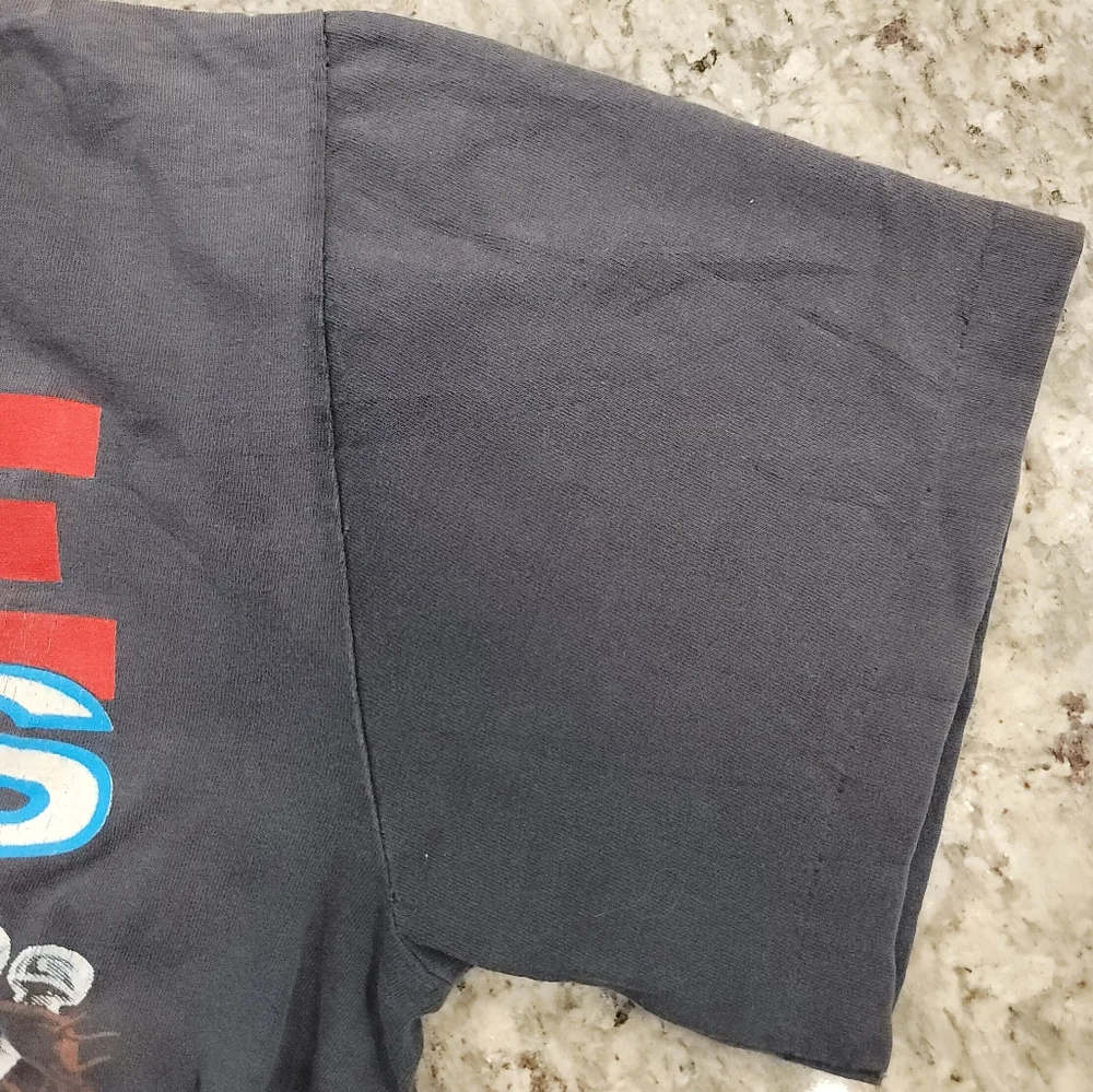 Vintage 1991 Three Stooges Moe Knows Softball Single Stitch T-Shirt Made in USA - Picture 5 of 8